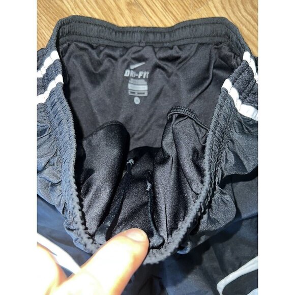 Nike Womens Running Athletic Shorts High Waist Pull On Black Size Medium (W) - Picture 2 of 5